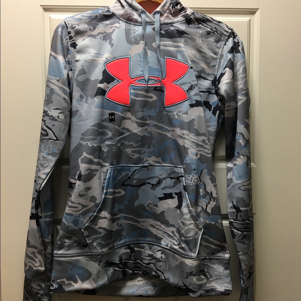 UNDER ARMOUR FLEECE CAMO BIG LOGO WOMEN’S HOODIE