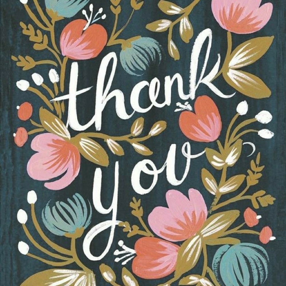 Wanted give a big thank you!!