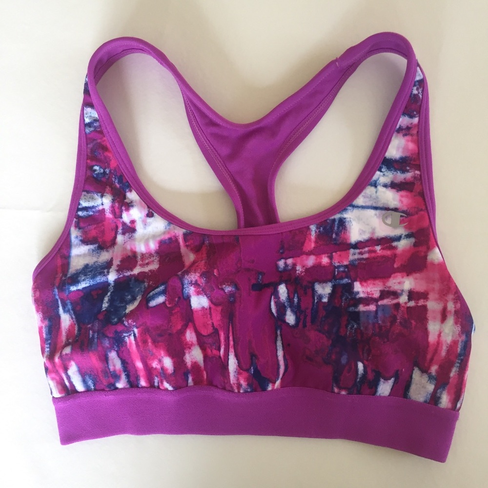 Champion tie dye sports bra