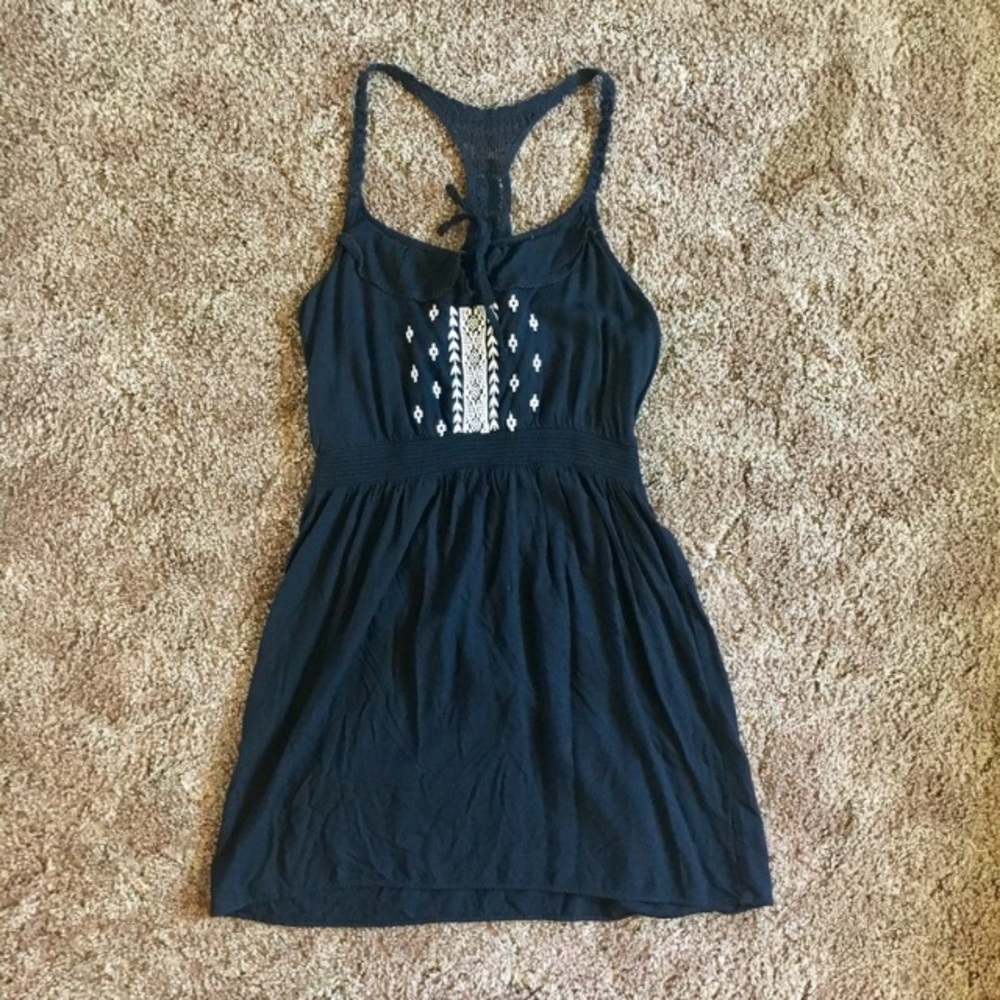 American Eagle Black Summer Dress - M
