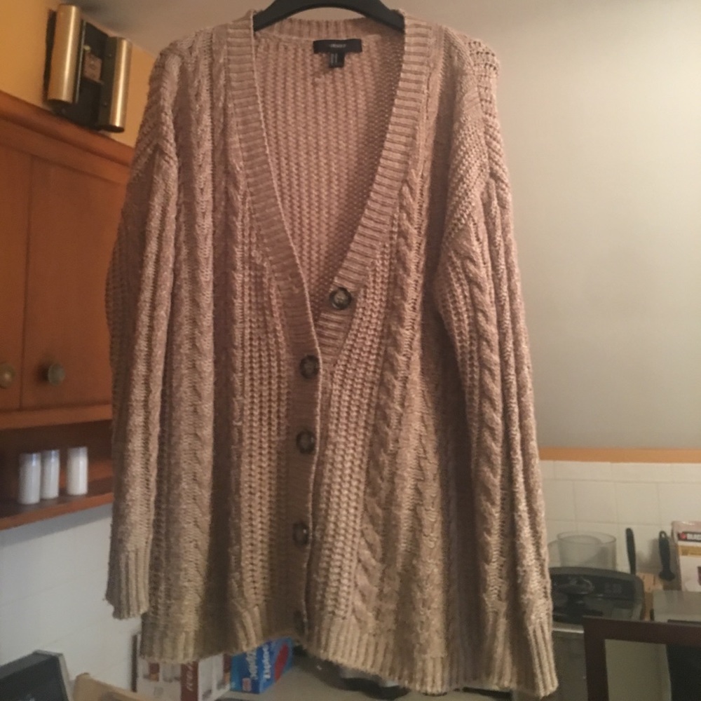 Knit cardigan