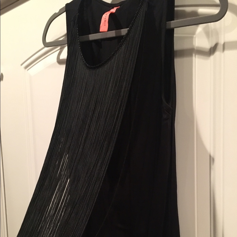 Eight Sixty Fringe Sheath Dress