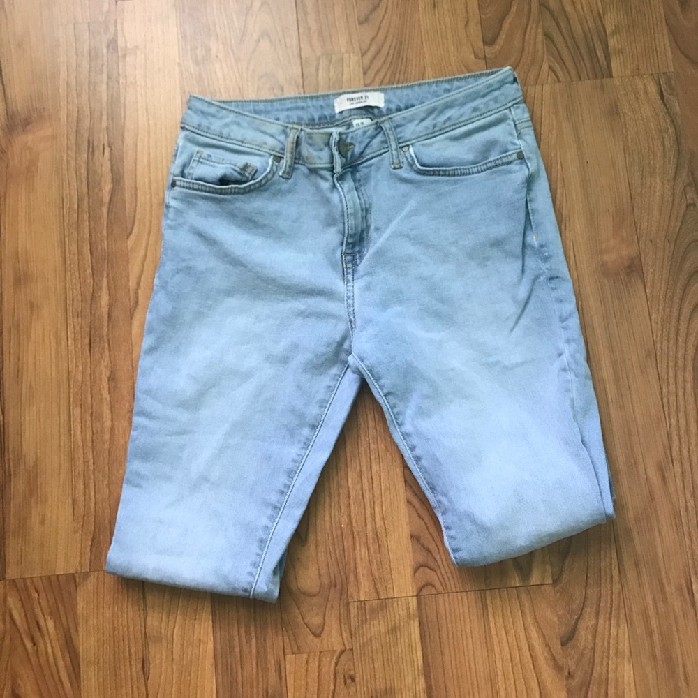 High Waisted Mom Jeans