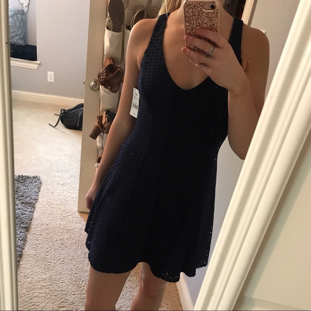 Navy Dress-Never Worn! New with Tags