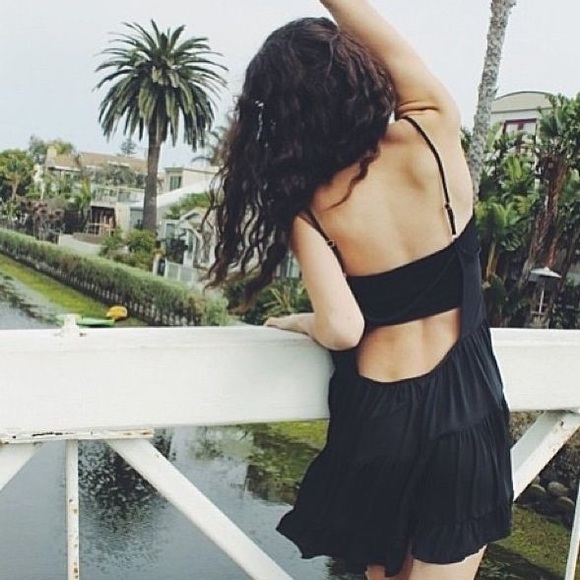 Brandy Melville Dresses & Skirts - Brandy Melville Black Jada Dress