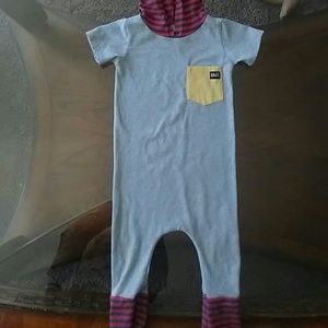 Rags to riches toddler boys romper
