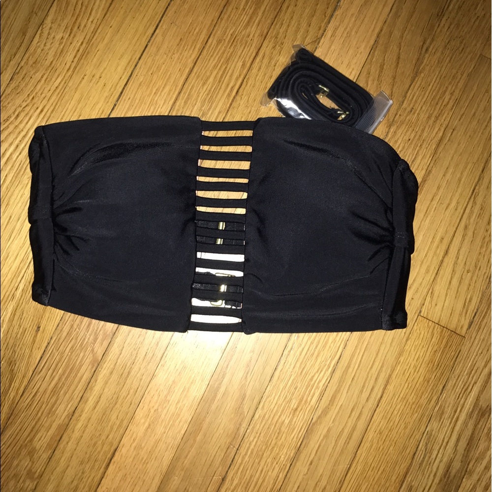 Xhilaration Black Bikini Top