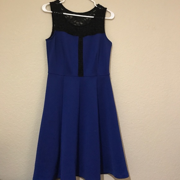 En Focus Studio size 8 navy blue dress - Picture 1 of 5