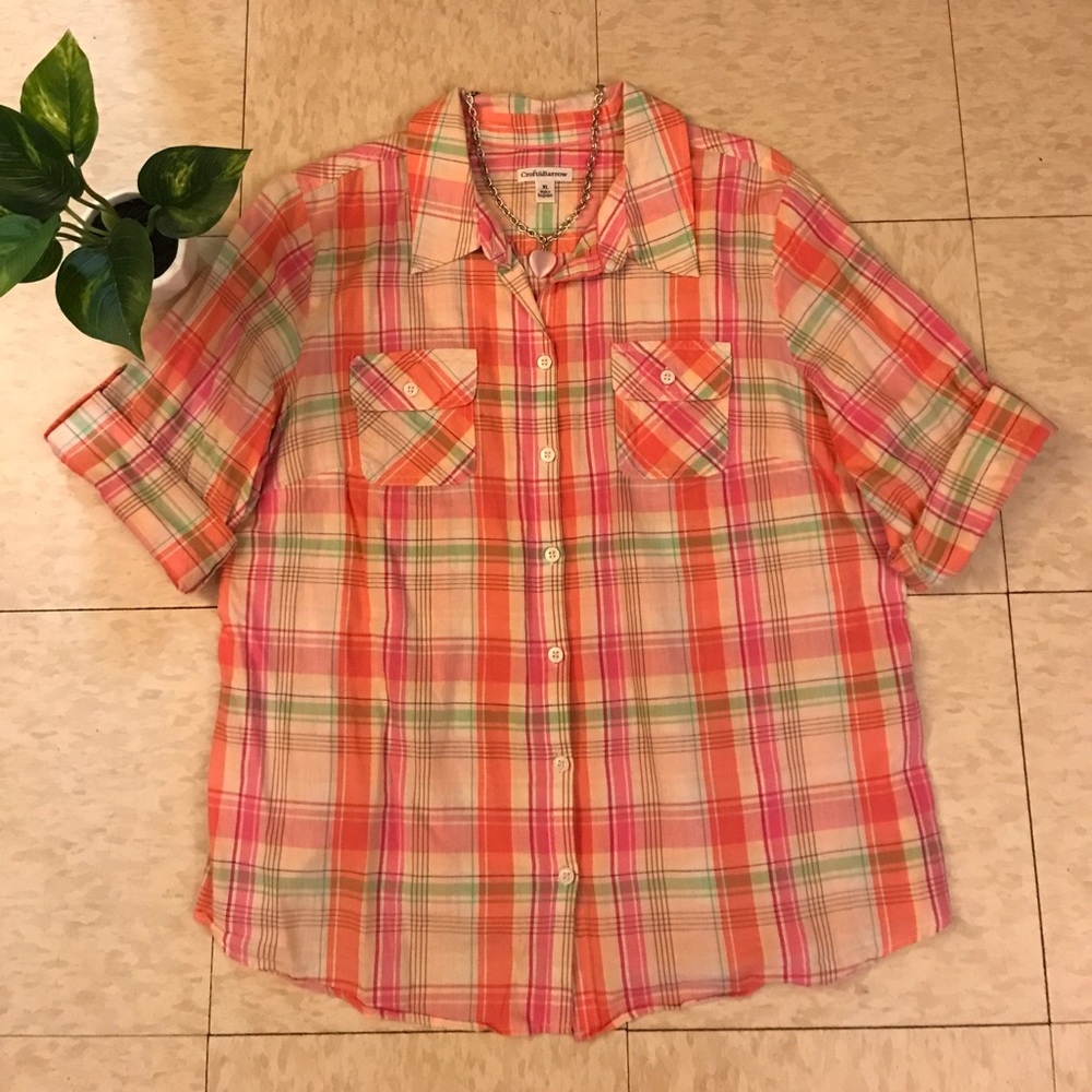 🌺Croat & Barrow blouse 👚 3/4 sleeves! Pretty🌺