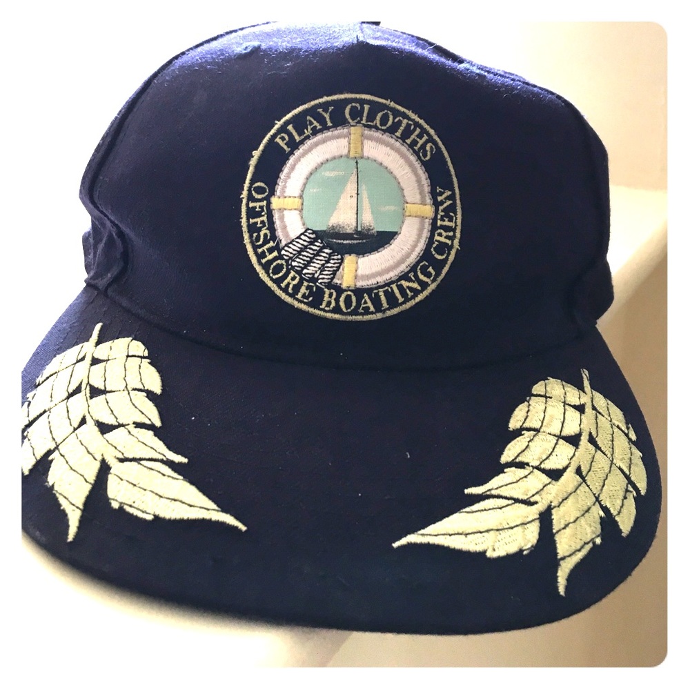 Vintage Captain's Snapback Hat