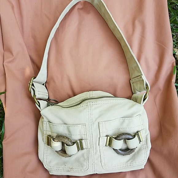 Gap mini  khaki bag **last week b4 donating** - Picture 3 of 7