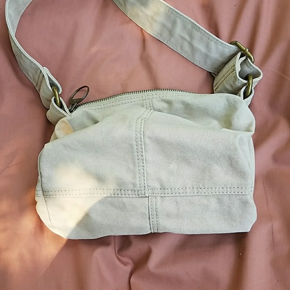 Gap mini  khaki bag **last week b4 donating** - Picture 7 of 7