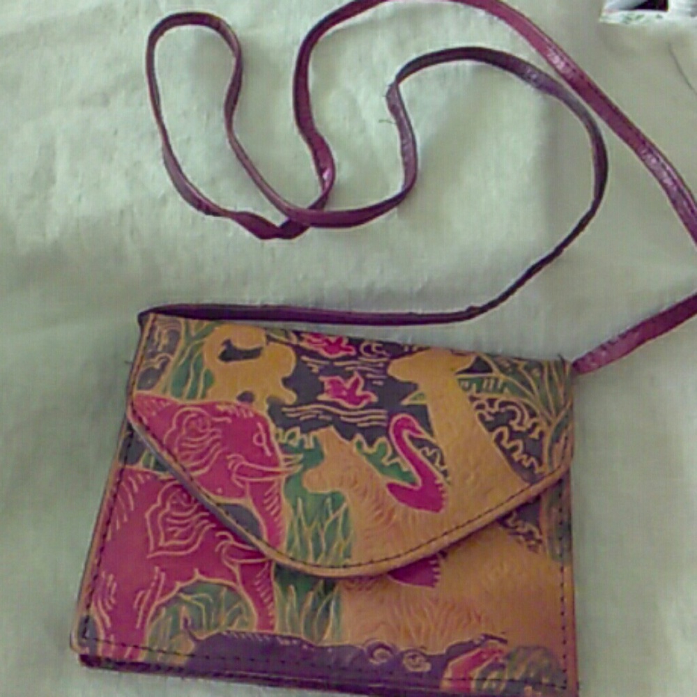 Safari Leather Crossbody bag