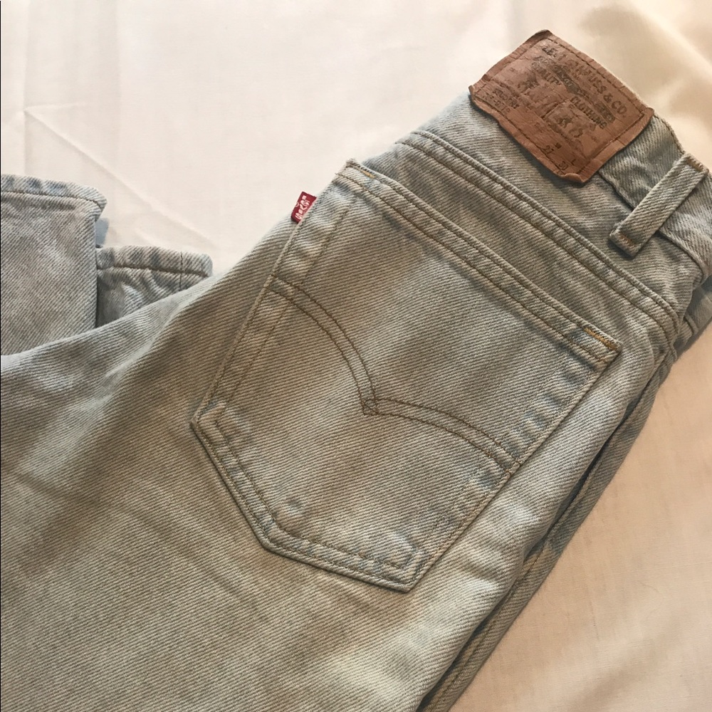 VINTAGE Levi light wash jeans