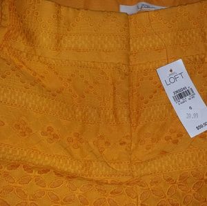 Ann Taylor LOFT riviera shorts