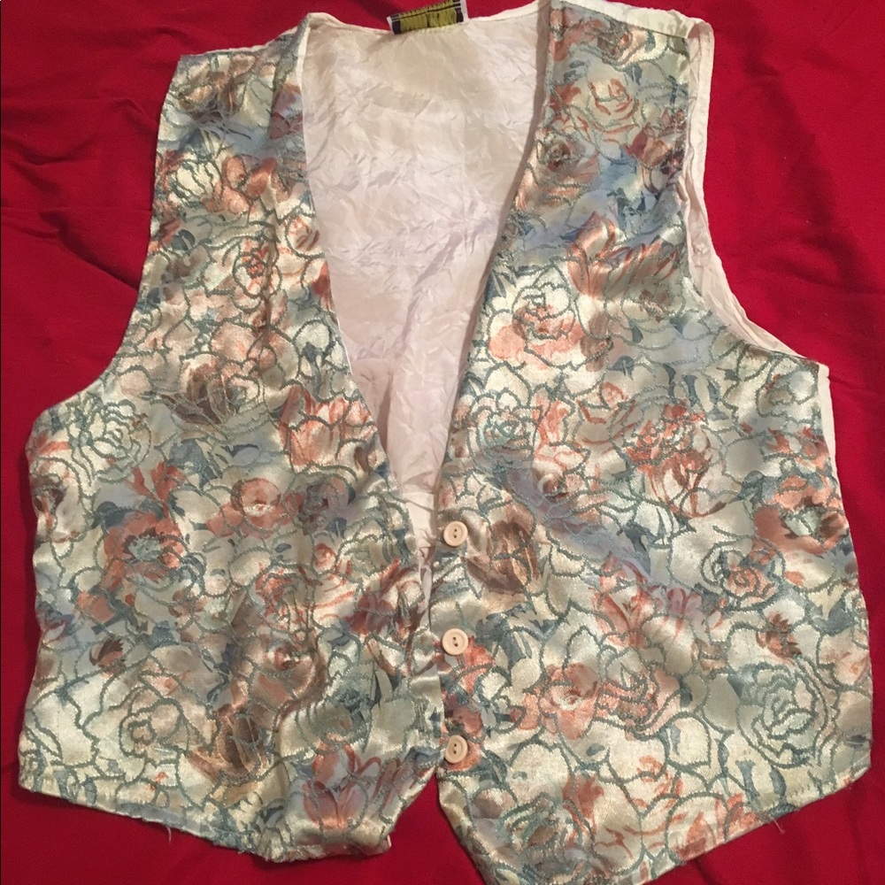 Vintage cream vest
