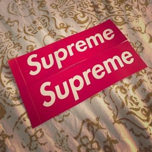 Supreme Stickers