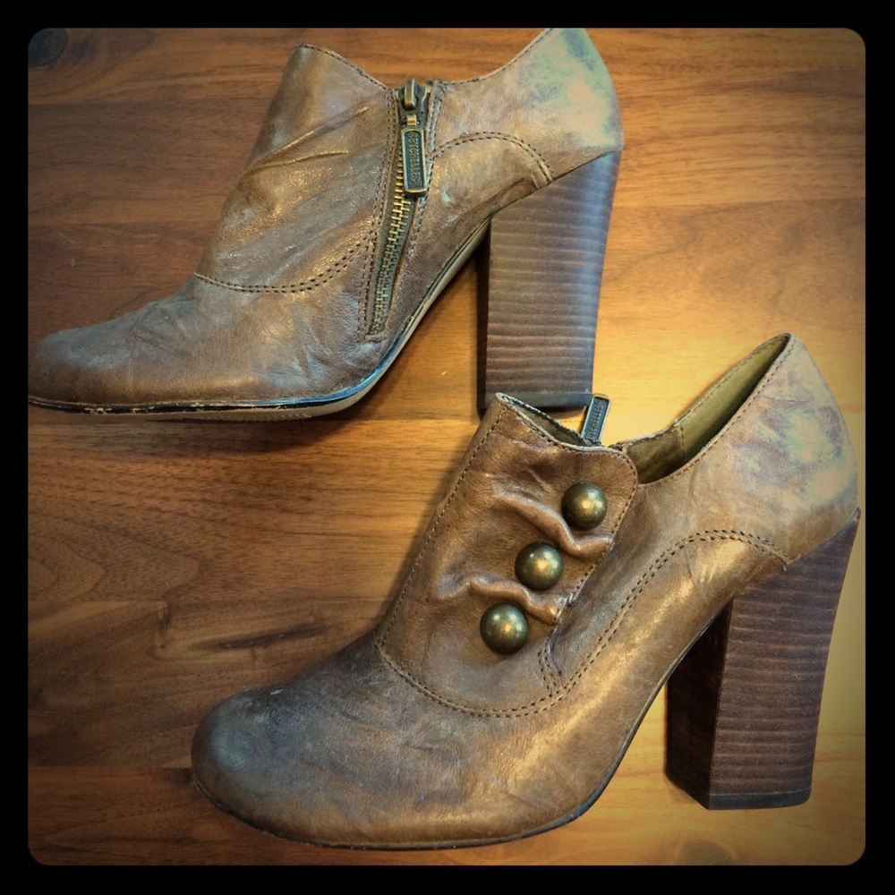 Leather Seychelles booties