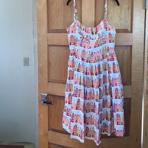 Bernie Dexter Paris dress in city print