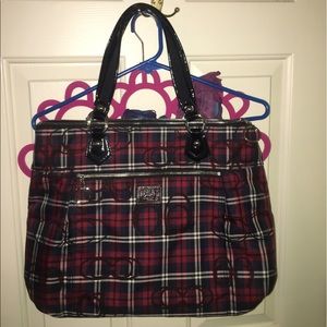 Coach poppy tote bag