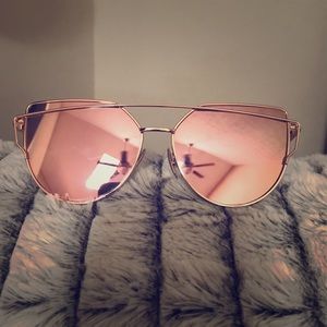 Rose Gold sunglasses
