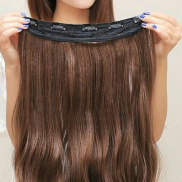 Dark brown clip ins - Picture 3 of 3
