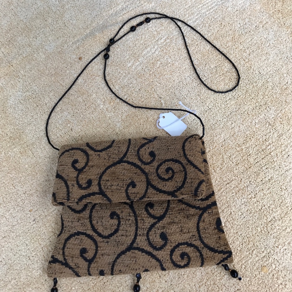 Handmade cross body purse