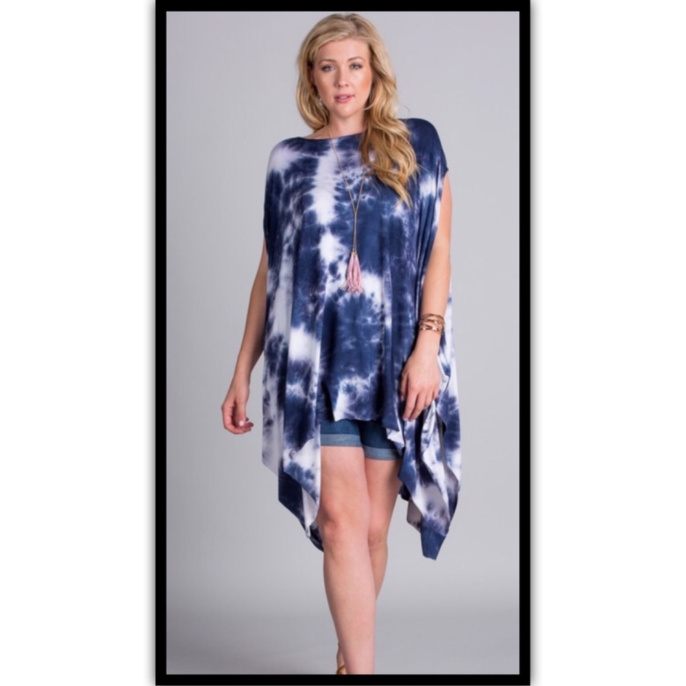 Plus Size Tie Dye Shirt