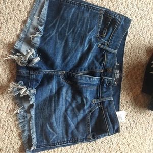 Hollister jean shorts