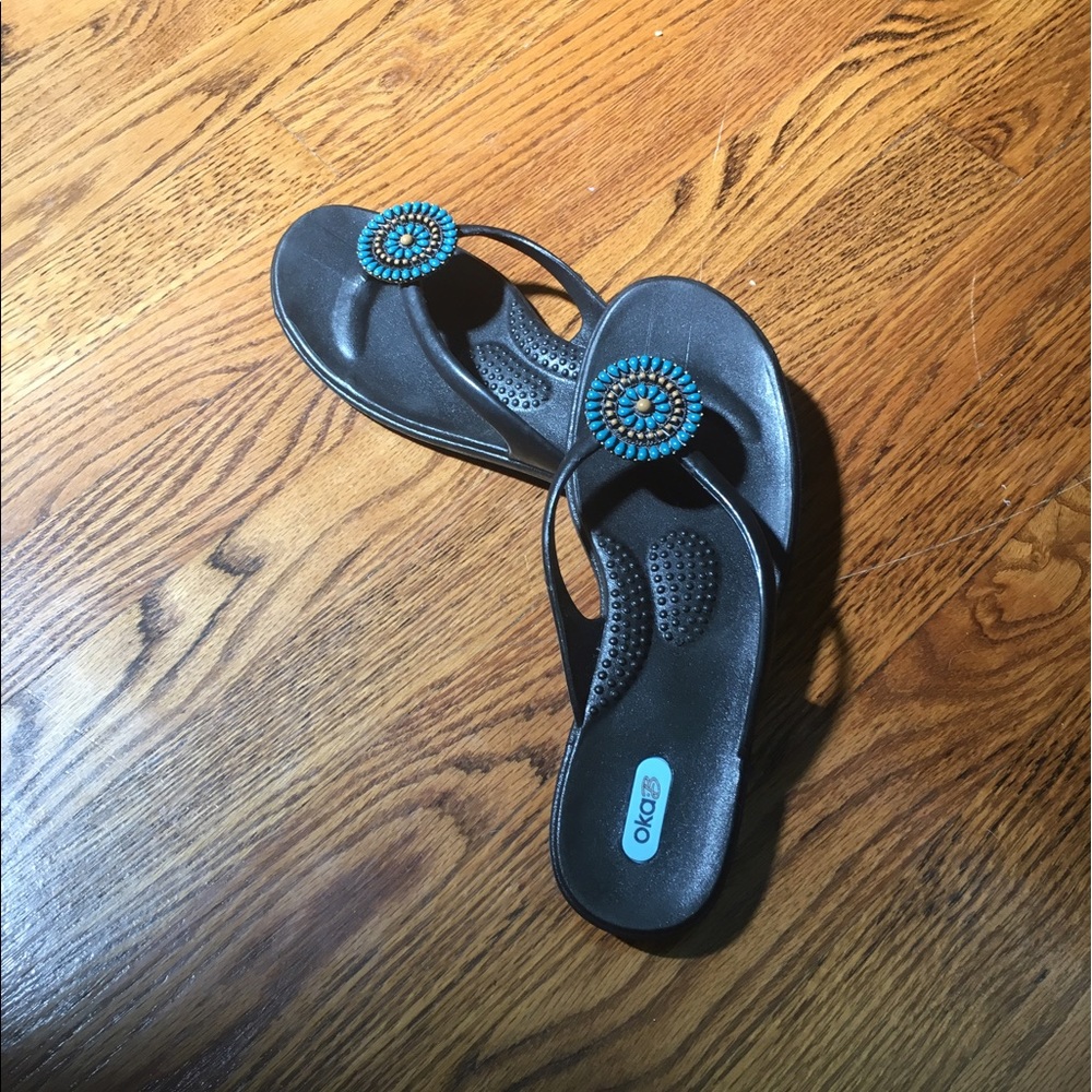 Oka B's Embellished Thong