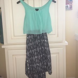 Rue21 high low cutout dress medium