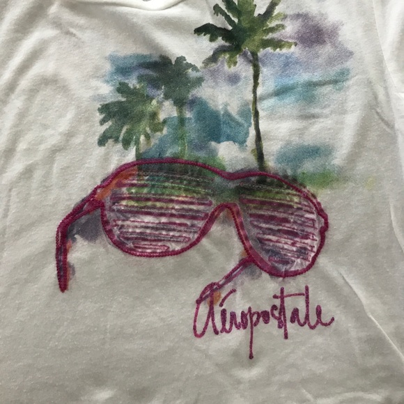 NWOT-Aeropostale-Crop Top with Sequence work - Picture 4 of 4