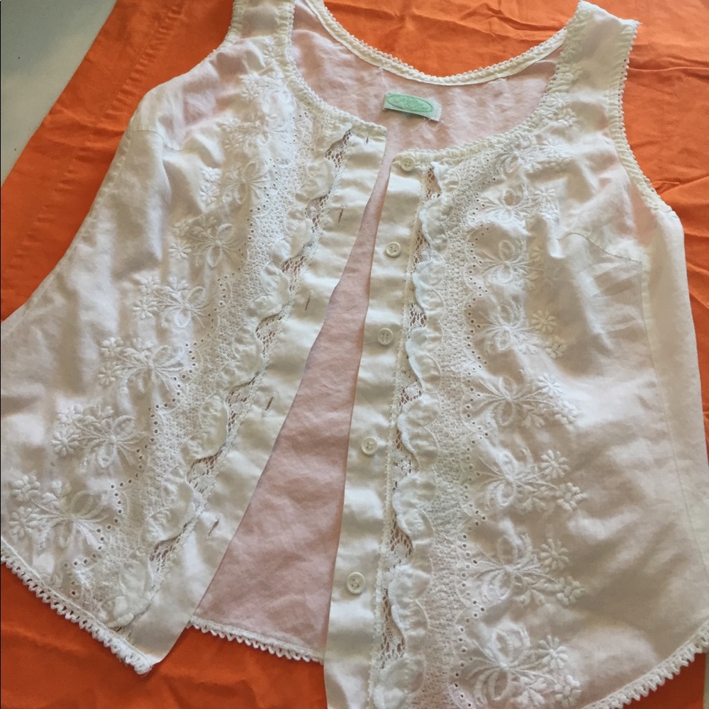 Wild Mint 100% Cotton Blouse M