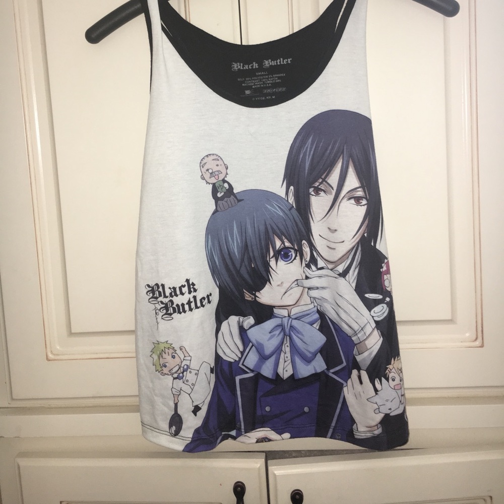 Black butler tank top hot topic