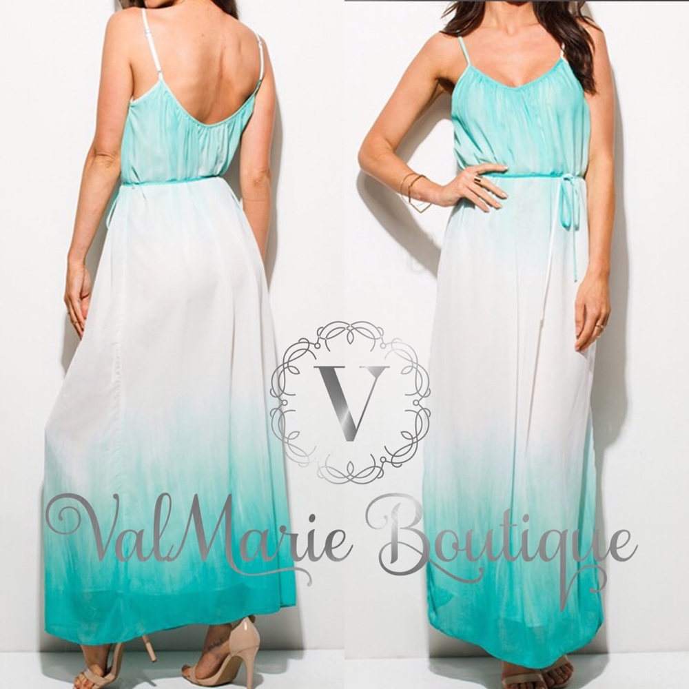 📍CLEARANCE 📍Oceanic Maxi Ombré Dress - Picture 3 of 5