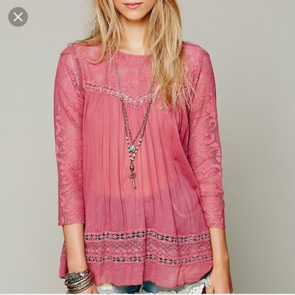 ONE DAY SALE NWOT free people golden age top