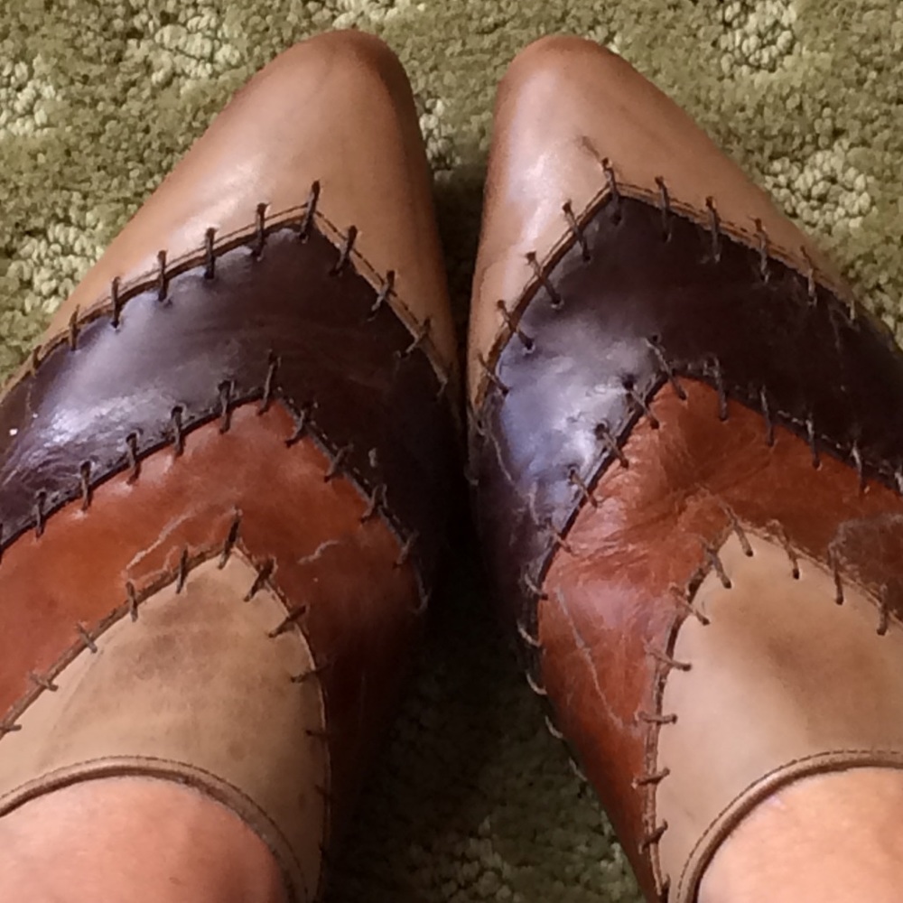 🍃💕NIB Steve Madden Freebird All Leather Mule - Picture 3 of 8