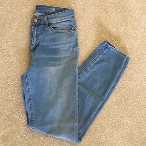 JCrew Lookout High Rise Crop Jeans