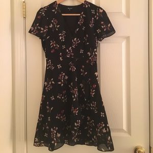 Floral Wrap Dress