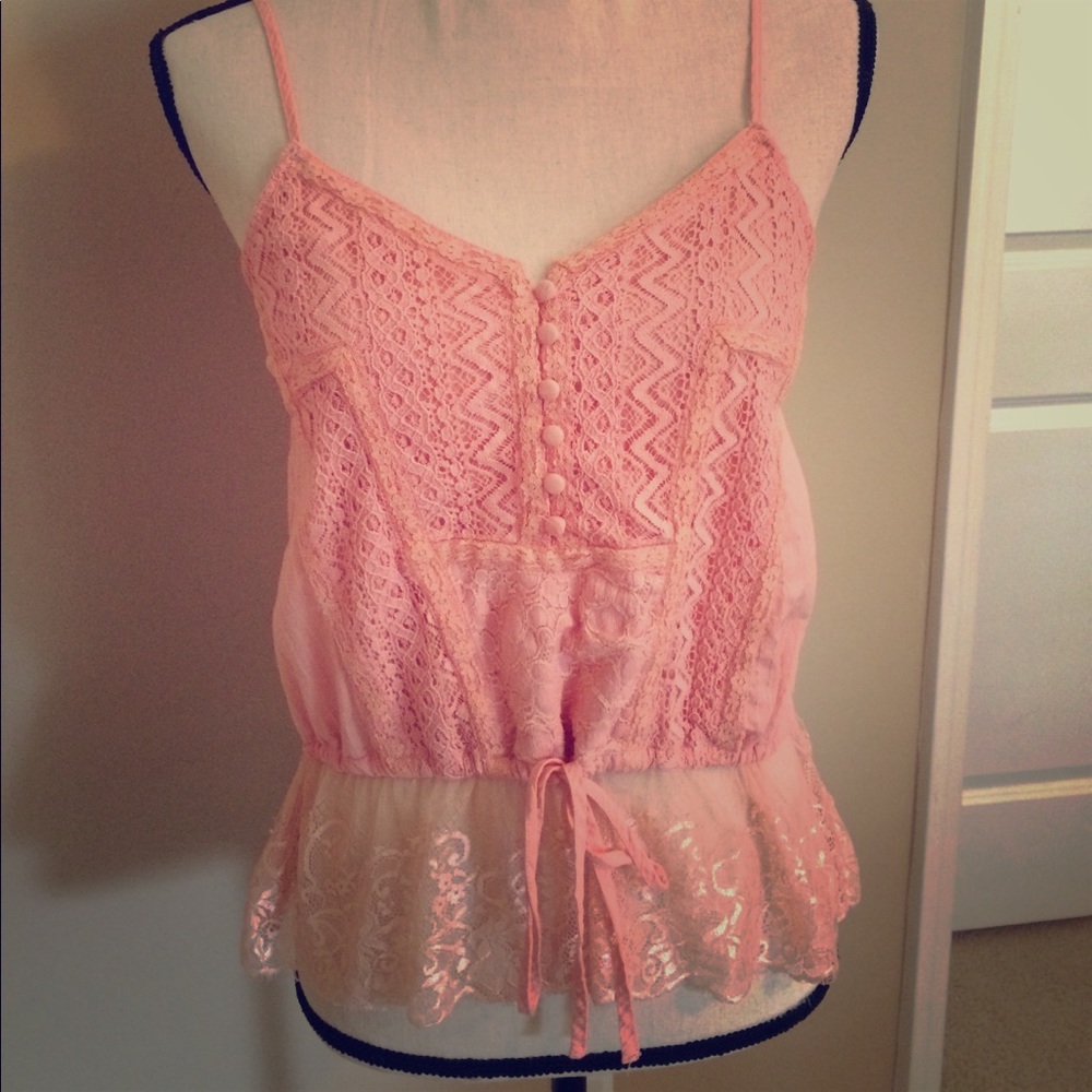 Spaghetti strap tank