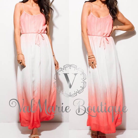 Sunset Ombré Maxi Dress - Picture 3 of 4