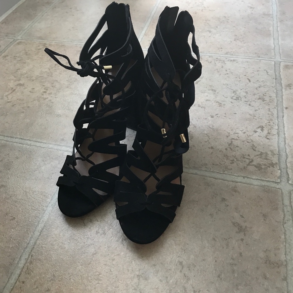 Lace up heels