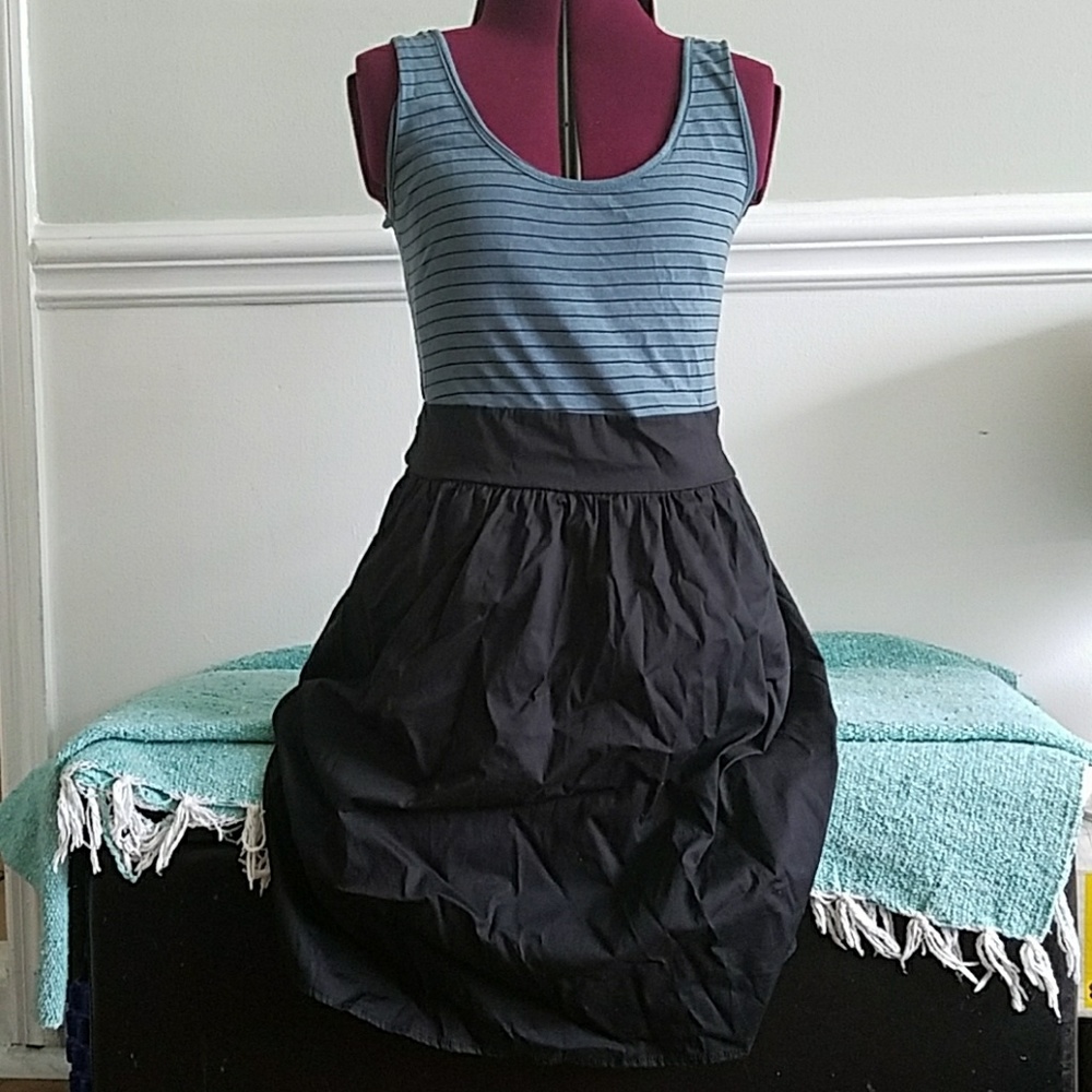 Cute Striped top sun dress with Bow