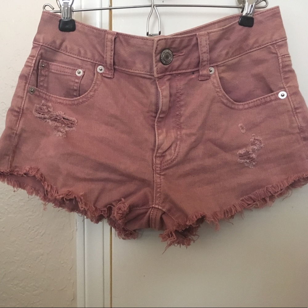 American Eagle Low-Rise Festival Shorts