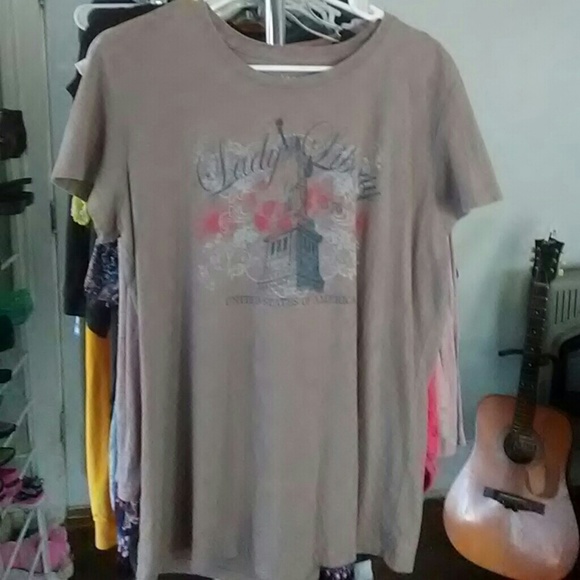 Beige heather T-shirt - Picture 1 of 2