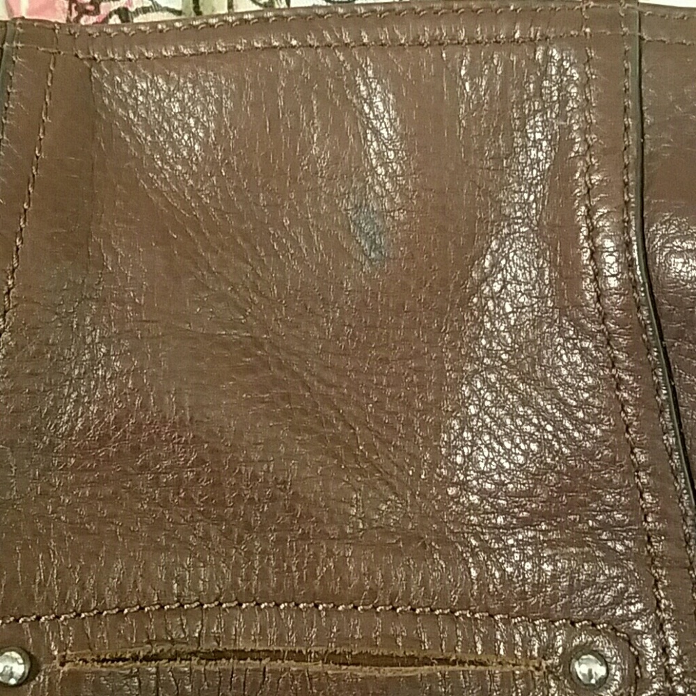 Genuine leather B. Makowsky handbag - Picture 5 of 7