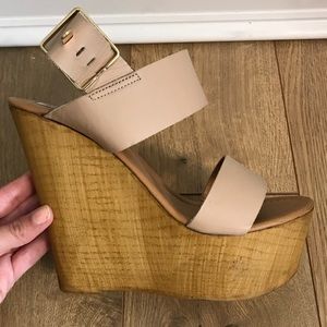 Chunky wedge heel perfect for summer time
