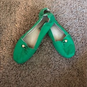 Green Mad Love shoes