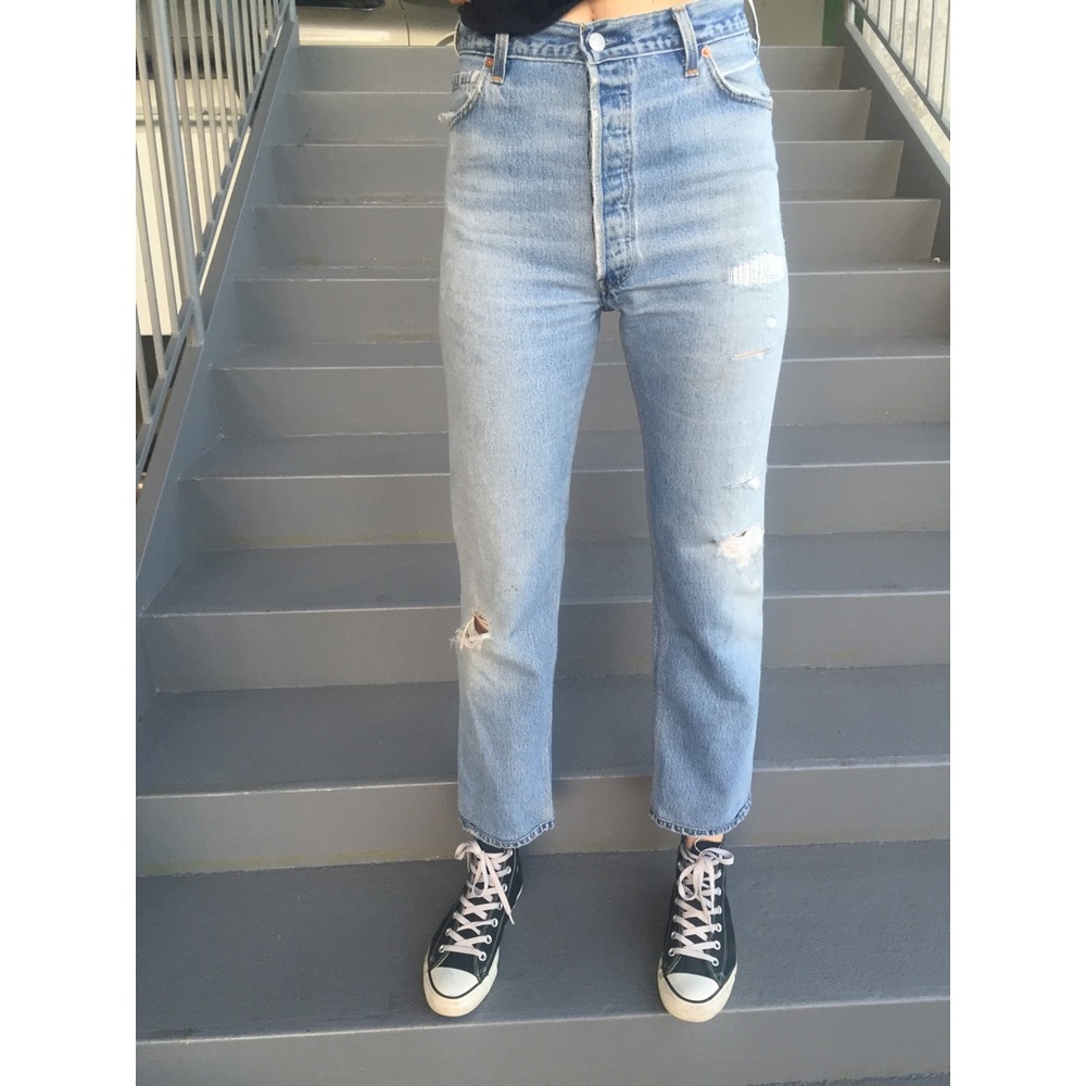 ReDone Levis high rise denim