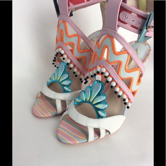 Sophia Webster Nectarine Nereida Heels - Picture 4 of 8